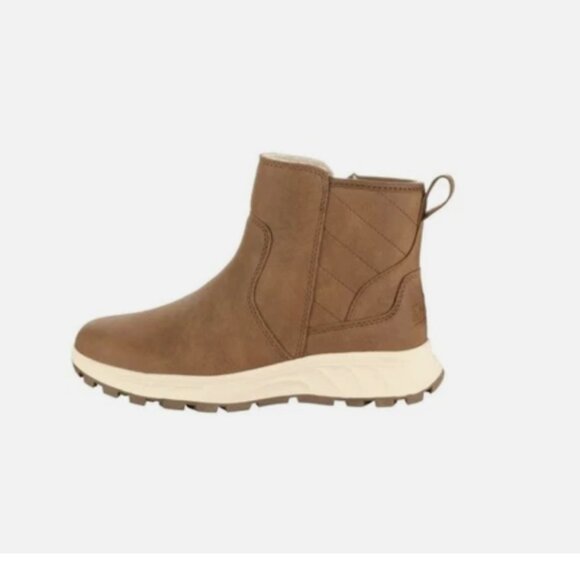 Khombu Dusk Ladies  All Weather Boot, Brown Size 8 - Picture 3 of 5